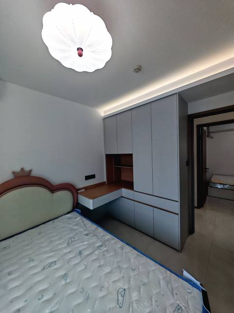 海湾万科四期38a2603 原木奶油 工地实拍 6