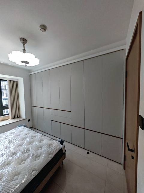 海湾万科四期38a2603 原木奶油 工地实拍 8