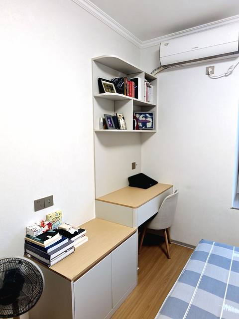 丰泽石头街花苑2#705原木被奶油 原木奶油 工地实拍 11