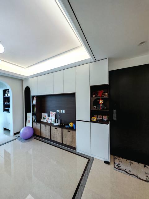 星河城23号楼2605 奶油中古 工地实拍 5